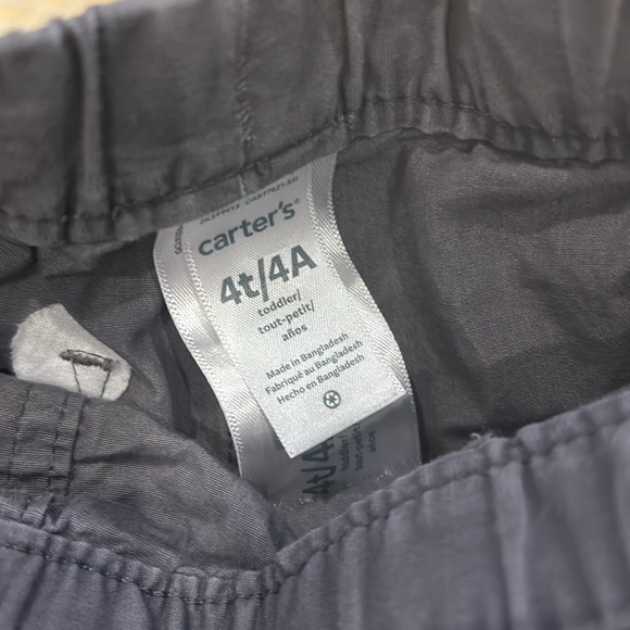 Carter’s & OshKosh B’ Gosh Gray Shorts Bundle in Size 3-4T - Picture 5 of 8